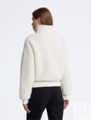 Куртка Calvin Klein Sherpa Mock Neck, кремовый