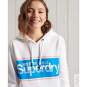 Толстовка Superdry Core Logo Classic, белый 137907988 | White фото 3