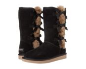 Угги Victoria Tall Koolaburra by UGG, черный 9103246 | Black фото 1